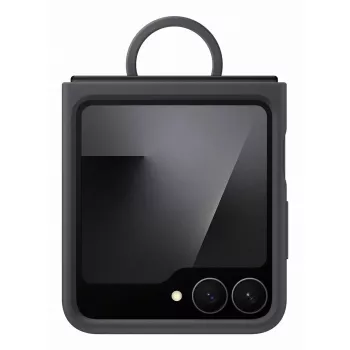 Mobilā tālruņa vāciņš Samsung EF-PF741TBEGWW, paredzēts tālruņiem līdz 17,4 cm (6,85 collām) — melns