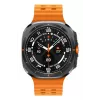 Samsung Galaxy Watch Ultra 3,81 cm (1,5 collu) AMOLED 47 mm Digitāls 480 x 480 pikseļi Skārienekrāns 4G Pelēks Wi-Fi GPS (satelīts)