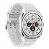 Samsung Galaxy Watch Ultra (2025) SM-L705 LTE viedpulkstenis, 47 mm, 3,81 cm (1,5 collas) AMOLED skārienekrāns 480 x 480, 64 GB, Wi-Fi, GPS, titāna balts