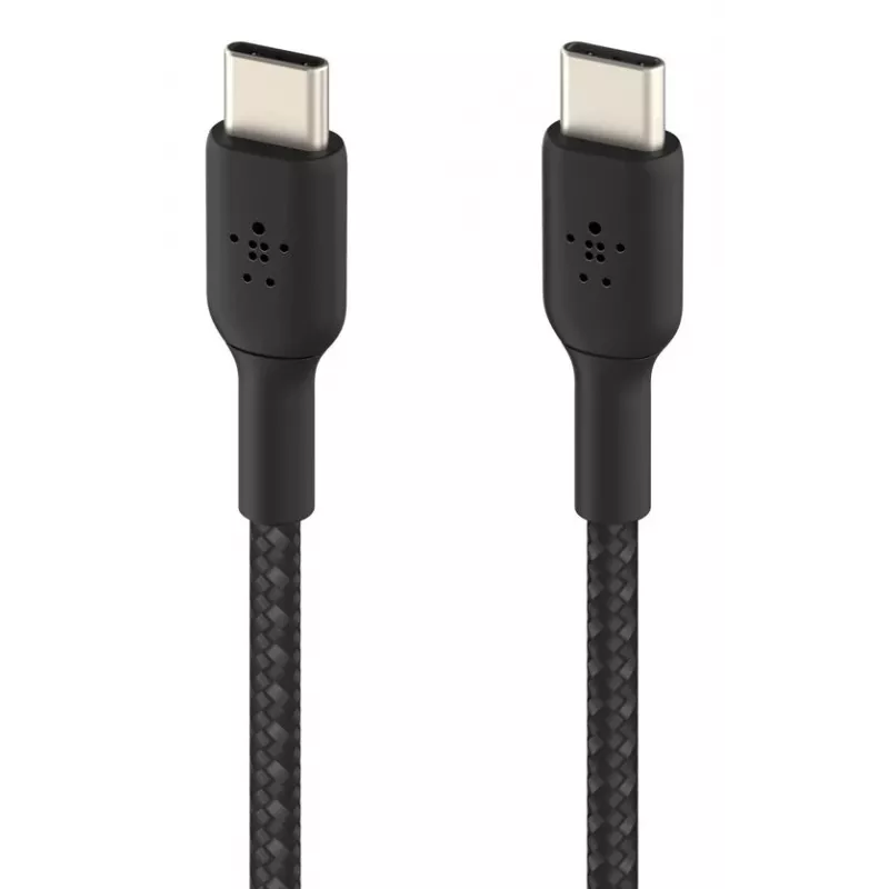 USB kabelis Belkin BoostCharge USB 2.0 0.15 m USB C Melns