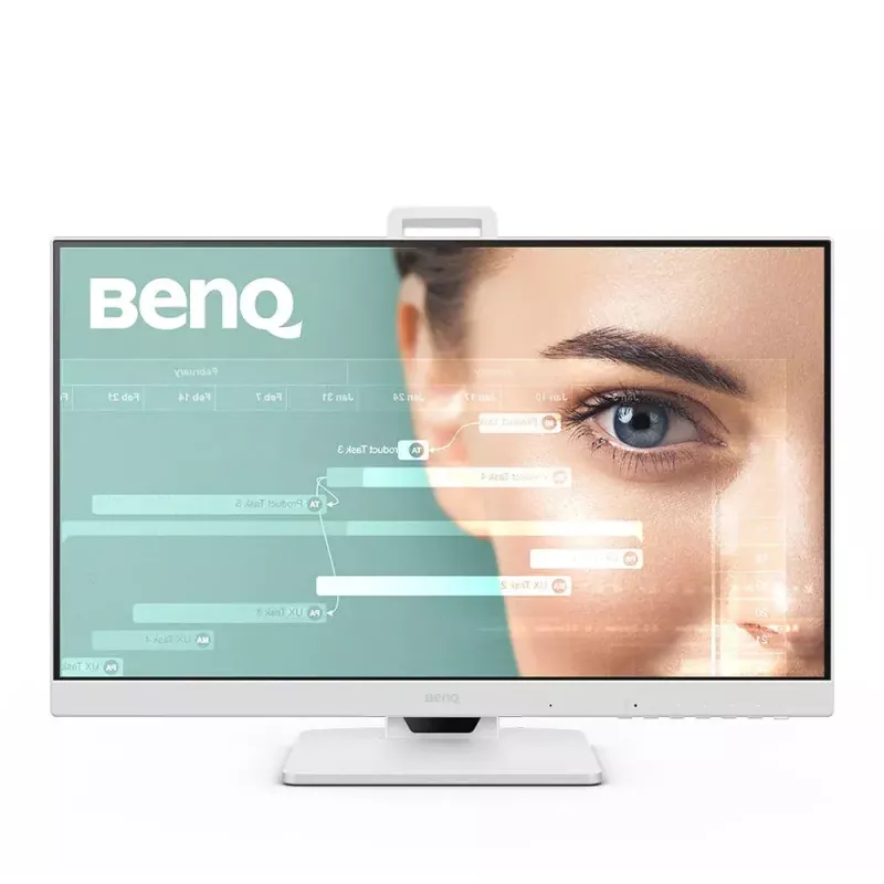 BenQ GW2486TC datora monitors 60,5 cm (23,8 collas) 1920 x 1080 pikseļi Full HD Balts