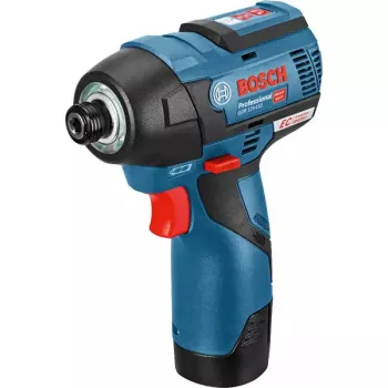 Bosch 0 601 9E0 005 triecienuzgriežņatslēga 1/4 collas 3100 apgr./min 110 N⋅m Melns, zils 12 V