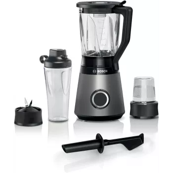 Bosch Serie 4 MMB6177S blenderis 1,5 L Galda blenderis 1200 W Melns, Sudrabs
