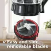 Bosch Serie 4 MMB6177S blenderis 1,5 L Galda blenderis 1200 W Melns, Sudrabs