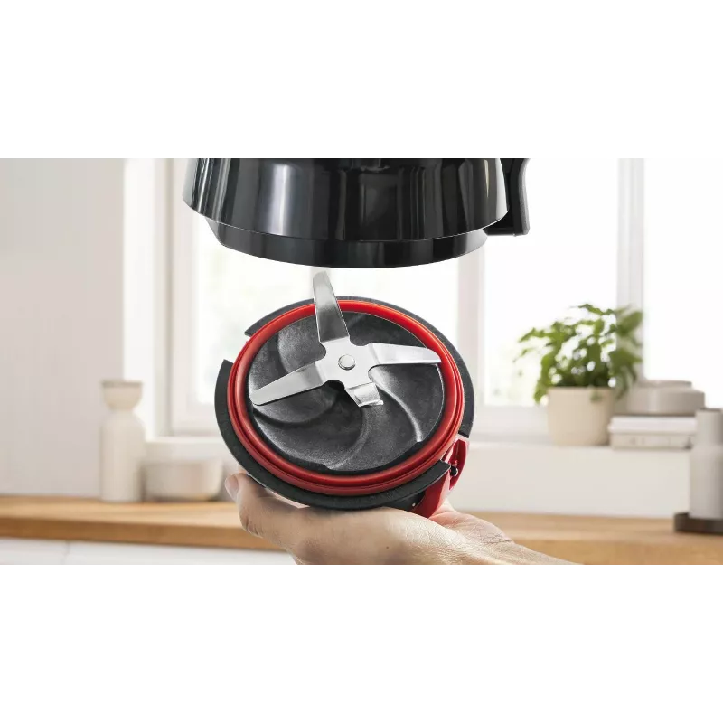Bosch Serie 4 MMB6177S blenderis 1,5 L Galda blenderis 1200 W Melns, Sudrabs