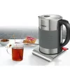Bosch TWK7S05 elektriskā tējkanna 1.7 L 2200 W Melna, Pelēka