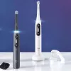 Oral-B iO elektriskā zobu birste pieaugušajiem Rotējoša zobu birste Melna