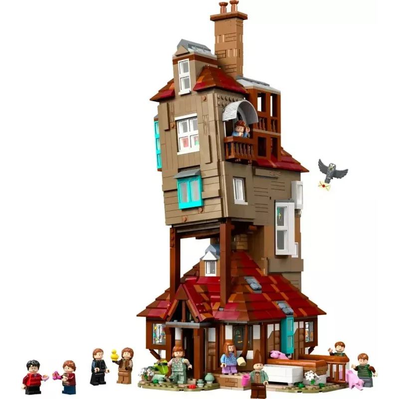 LEGO Harry Potter The Burrow Collectors Edition 76437 būvkomplekts, 2405 detaļas, 10 minifigūras, 460×250×230 mm