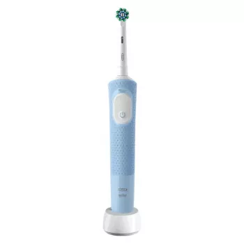 Oral-B Vitality Pro pieaugušo rotējoši-oscilējoša zobu birste pelēkā, baltā krāsā