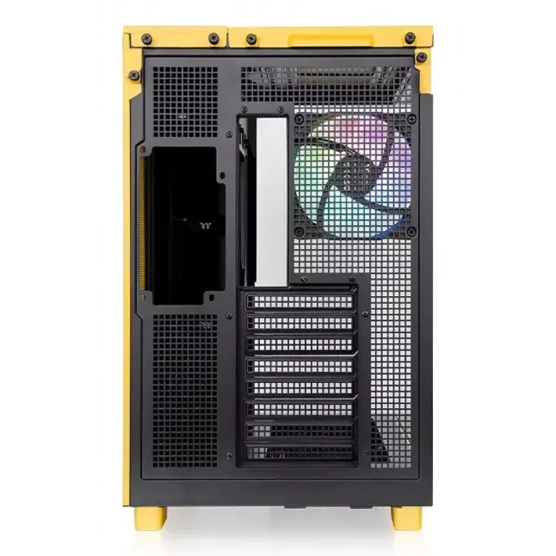 PC korpuss Thermaltake View 380 XL TG ARGB Midi Tower dzeltens