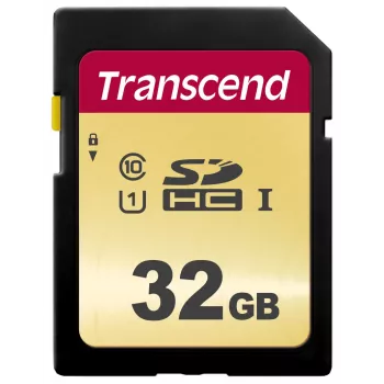 Flash Memory Transcend 64GB SDXC UHS-I 500S