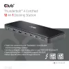 CLUB3D Thunderbolt™ 4 sertificēta 12-in-1 dokstacija
