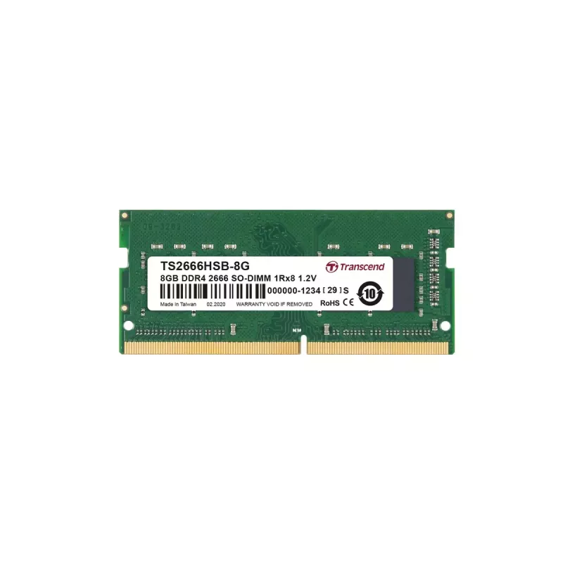 Memory Transcend DDR4 SO-DIMM 8GB 2666MHz