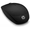 HP Wireless Mouse X200, Ambidextrous, Optical, RF Wireless, 1600 DPI, Melns