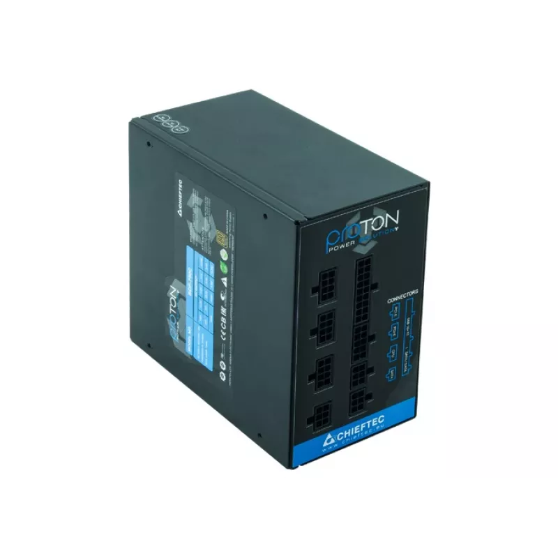 Chieftec BDF-750C barošanas bloks 750 W 20+4 kontaktu ATX PS/2 Melns