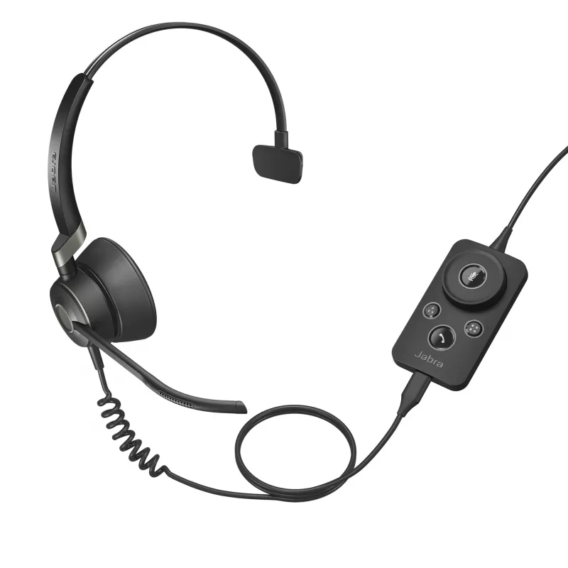 Jabra Engage 50 Mono, vadu, birojam/zvanu centram, 20 - 20000 Hz, 61 g, austiņas, melna