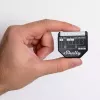 Viedais slēdzis Shelly WAVE 2PM Melns (Shelly) — bezvadu Z-Wave, 16 A, 110–240 V, 868,4 MHz