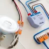 Dimmer Shelly Plus 0-10V Iebūvējams Zili pelēks Bezvadu vadība 110-240V