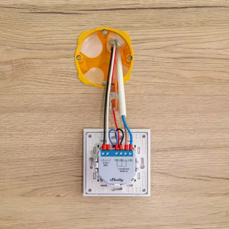 Dimmer Shelly Plus 0-10V Iebūvējams Zili pelēks Bezvadu vadība 110-240V