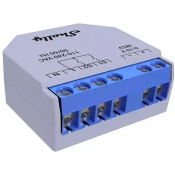 Dimmer Shelly Plus 0-10V Iebūvējams Zili pelēks Bezvadu vadība 110-240V