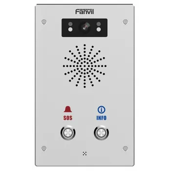 Fanvil i16S-02P SIP audio domofons, nerūsējošais tērauds