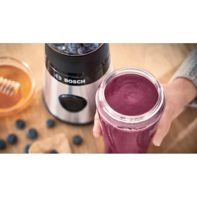 Bosch VitaPower MMB2111M blenderis 0,6 l Galda blenderis 450 W Nerūsējošais tērauds
