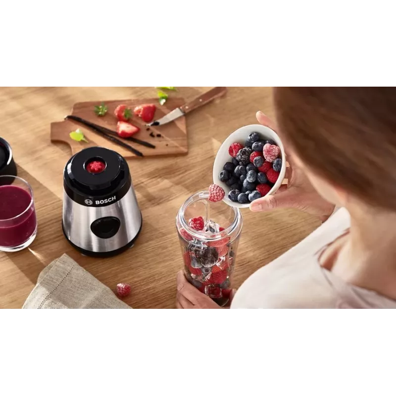 Bosch VitaPower MMB2111M blenderis 0,6 l Galda blenderis 450 W Nerūsējošais tērauds