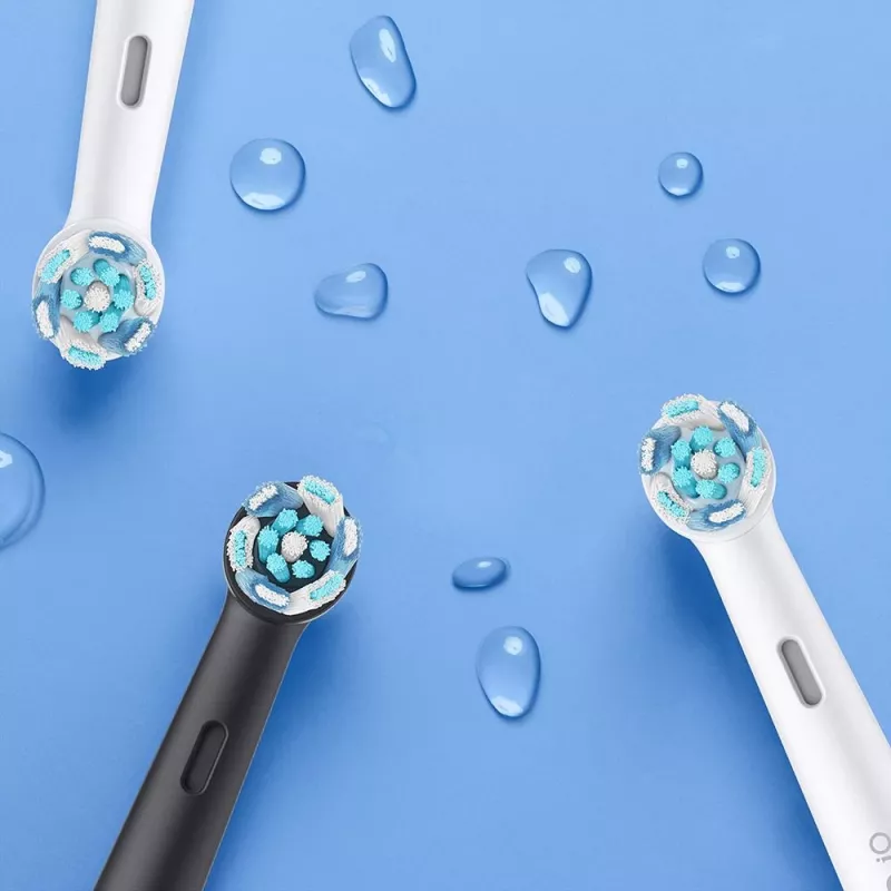 Oral-B iO elektriskā zobu birste Pieaugušajiem Rotējoša zobu birste Melna