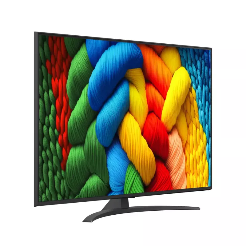 LG NanoCell AI 55NANO81A6A 139,7 cm (55 collas) 4K Ultra HD viedtelevizors ar Wi-Fi, melns