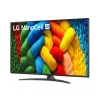 LG NanoCell AI 55NANO81A6A 139,7 cm (55 collas) 4K Ultra HD viedtelevizors ar Wi-Fi, melns