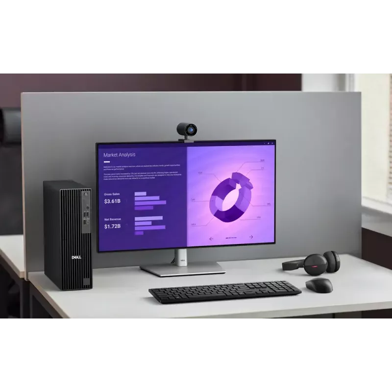 DELL Pro QBS1250 Plus Intel Core Ultra 5 235 16 GB DDR5-SDRAM 512 GB SSD Windows 11 Pro Slim PC Melns