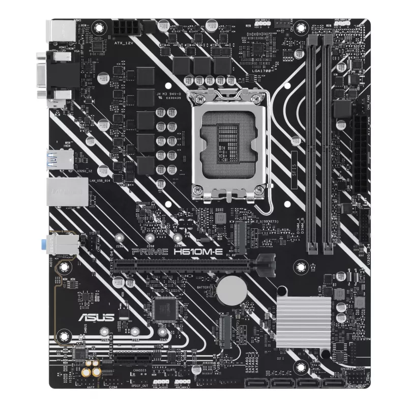 Mātesplate ASUS PRIME H610M-E-CSM Intel H610 LGA 1700 micro ATX