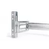 DIGITUS DIN sliedes turētājs, 4U, 178x483x223 mm, cinkots, ieskaitot DIN sliedi, regulējams dziļums un augstums