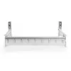 DIGITUS DIN sliedes turētājs, 4U, 178x483x223 mm, cinkots, ieskaitot DIN sliedi, regulējams dziļums un augstums