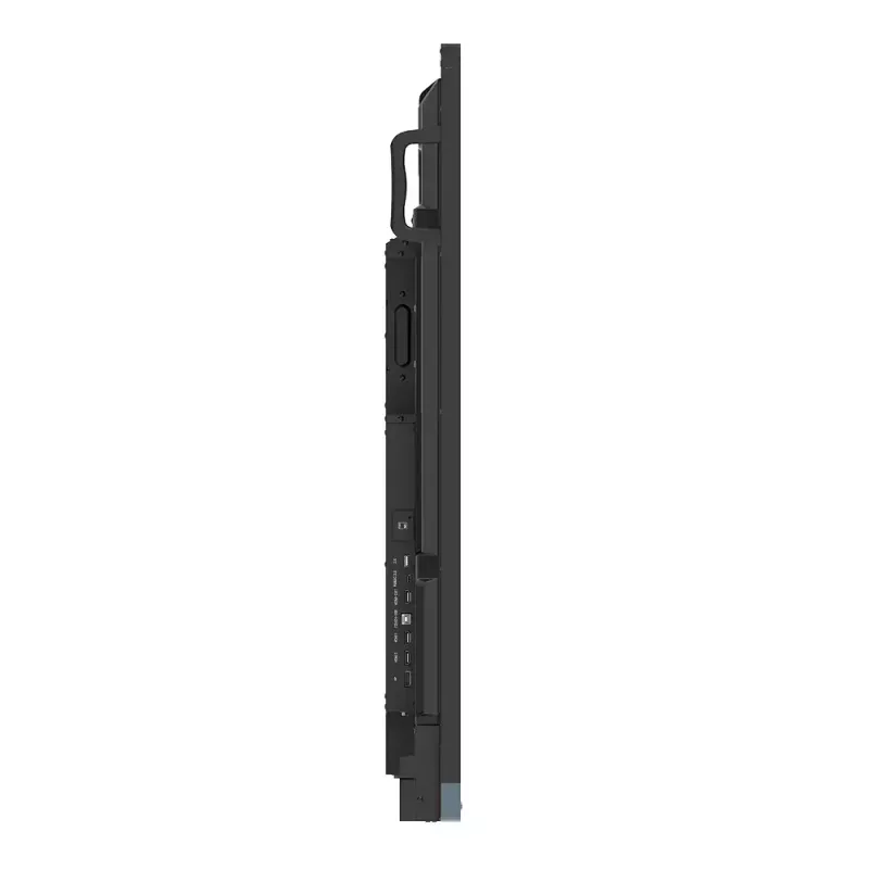 BenQ RE6504 Interaktīvais plakanā ekrāna panelis 165,1 cm (65 collas) 450 cd/m² 4K Ultra HD Melns, Pelēks Skārienekrāns Iebūvēts procesors Android