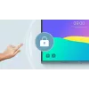 BenQ RE6504 Interaktīvais plakanā ekrāna panelis 165,1 cm (65 collas) 450 cd/m² 4K Ultra HD Melns, Pelēks Skārienekrāns Iebūvēts procesors Android