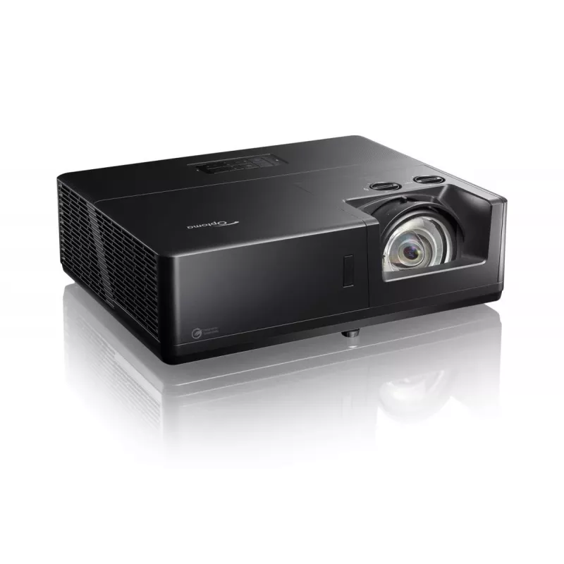 Īsā fokusa projektors Optoma ZU507TST 5000 ANSI lūmenu DLP WUXGA 3D Melns