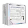 Barošanas bloks GIGABYTE AORUS ELITE P1000W ATX 3.1 1000W 80 PLUS Platinum pilnībā modulārs balts, 6x (6+2) PCIe, 8 SATA