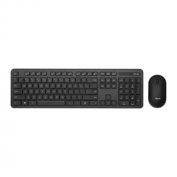 ASUS CW100 tastatūra Pele iekļauta Universāla RF bezvadu + USB melna