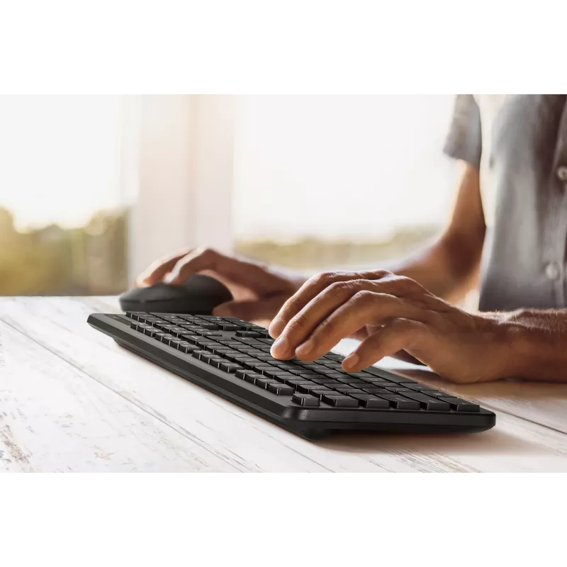 ASUS CW100 tastatūra Pele iekļauta Universāla RF bezvadu + USB melna