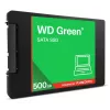 WESTERN DIGITAL SSD - WD zaļa - 500GB - SATA 6Gb/s - 2,5 collas/7 mm korpusā