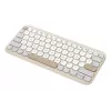 ASUS Marshmallow KW100 bezvadu Bluetooth QWERTZ tastatūra bēšā, pelēkā, baltā krāsā