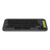 Logitech POP Icon Keys tastatūra, universāla Bluetooth, QWERTY US International, grafīta zaļa