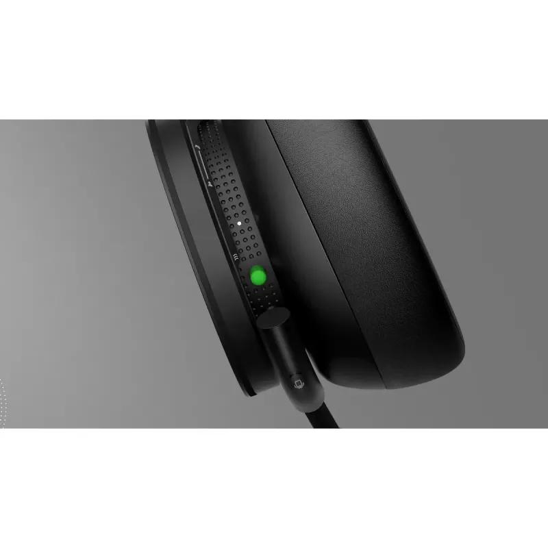 Austiņas Microsoft Xbox Wireless Headset — bezvadu apkārtējās auss spēļu austiņas, USB-C, Bluetooth 4.2, 15 h akumulators, 312 g