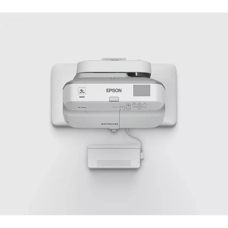 Epson EB-695Wi īpaši īsa fokusa projektors 3500 ANSI lūmeni 3LCD WXGA (1280x800) Balts, Pelēks