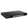 D-Link DGS-1520-28MP/E tīkla slēdzis, pārvaldāms, L3, Gigabit Ethernet (10/100/1000), Power over Ethernet (PoE), 1U, melns