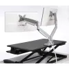 Kensington SmartFit One-Touch augstumā regulējams dubultais monitora statīvs