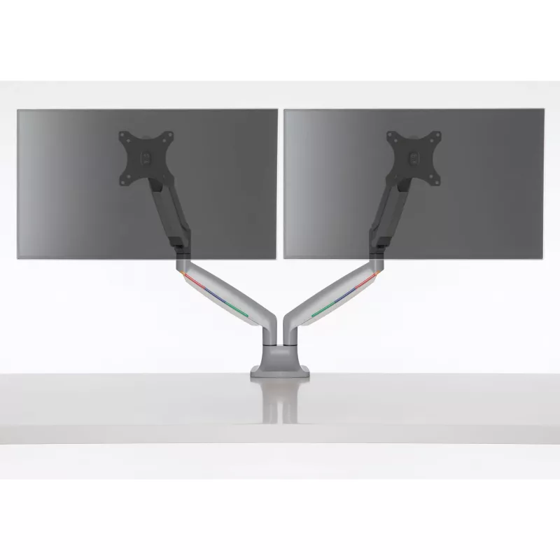 Kensington SmartFit One-Touch augstumā regulējams dubultais monitora statīvs