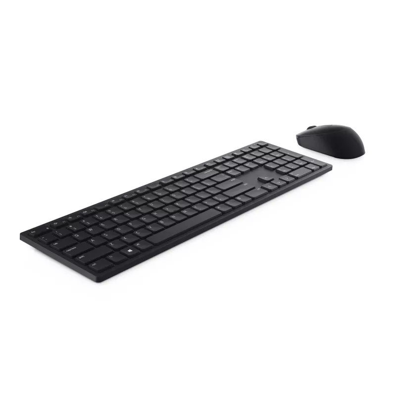 DELL Pro tastatūra un pele - KM5221W - US International (QWERTY) - Melna