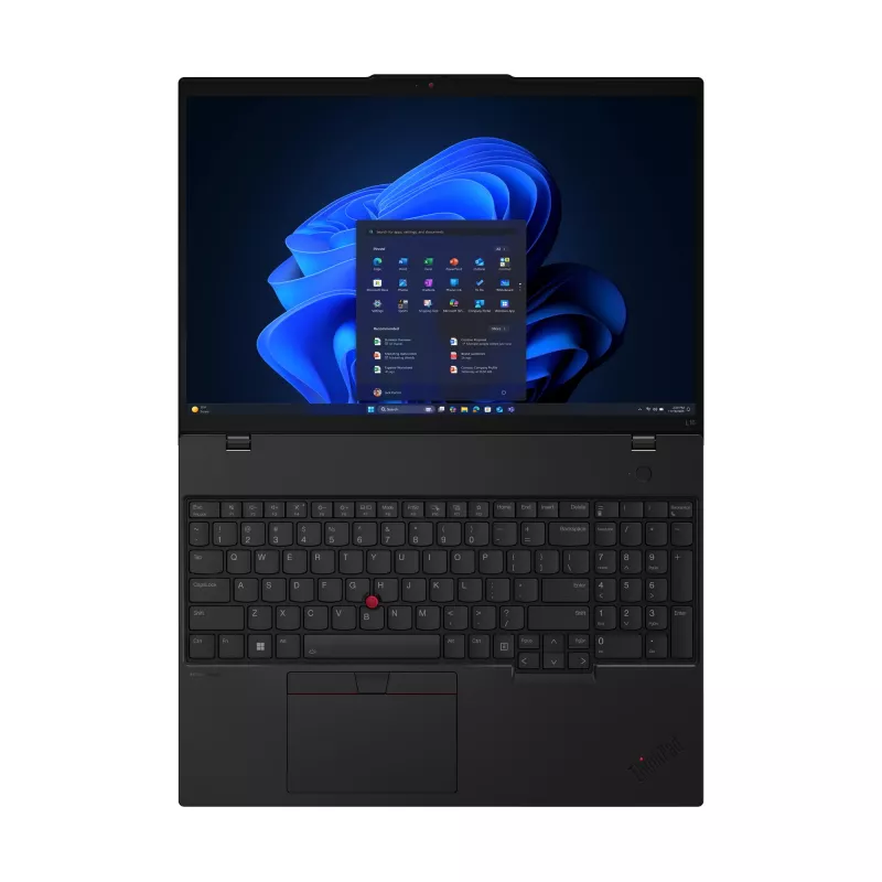 Lenovo ThinkPad L16 Gen 2 (Intel) Intel Core Ultra 7 255U klēpjdators 40,6 cm (16 collu) WUXGA 32 GB DDR5-SDRAM 1 TB SSD Wi-Fi 6E (802.11ax) Windows 11 Pro melns